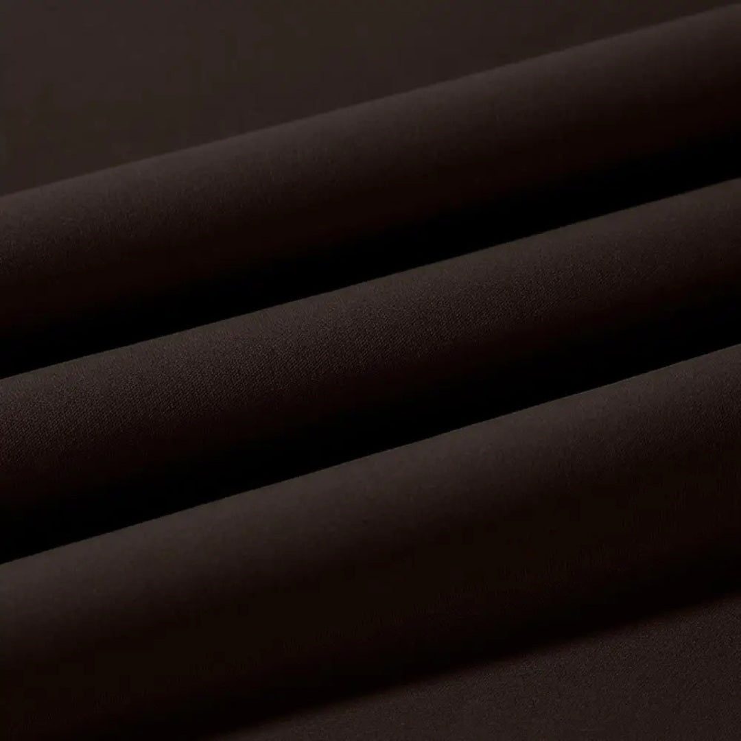 Yoga byxor med utsvängda ben och asymmetrisk kjoldetalj