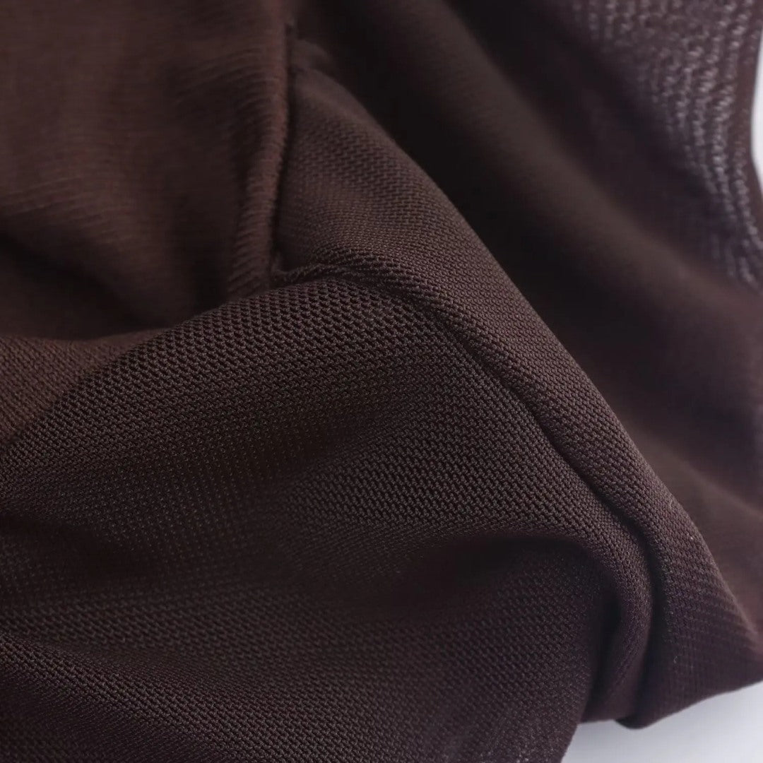 Midiklänning med breda axelband och utsvängd kjol i balettstil