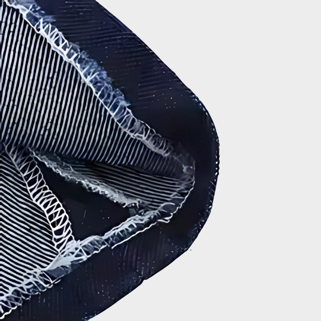 Elegant miniklänning med fyrkantig ringning i denimlook