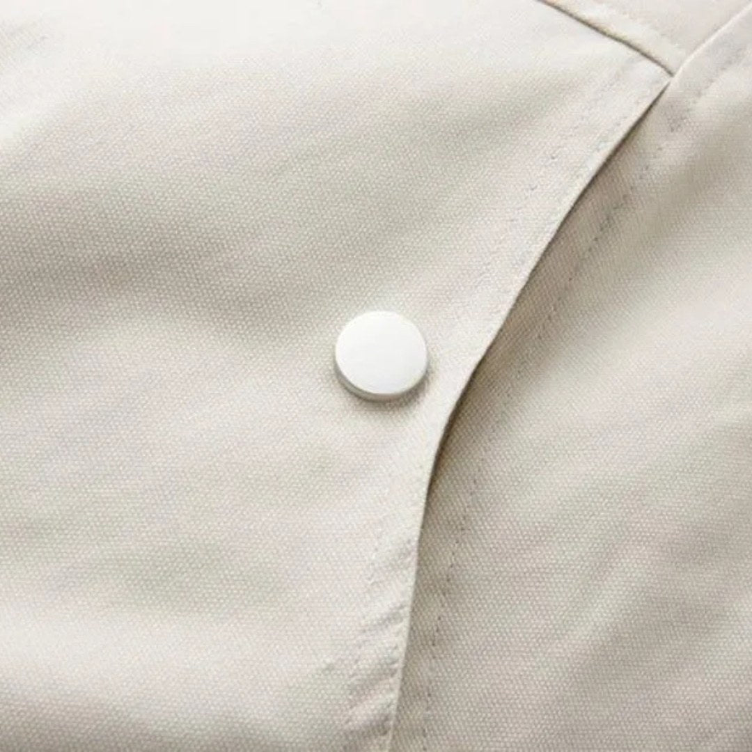 Jacka i bomberstil med huva fuskpälsfoder dragkedja och resårkant