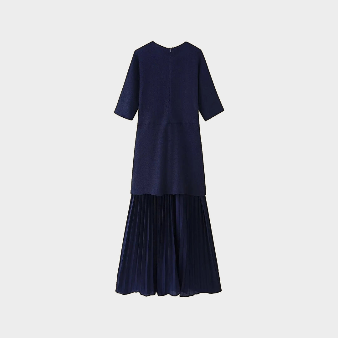 Maxikjol med hög midja och flödande silhuett