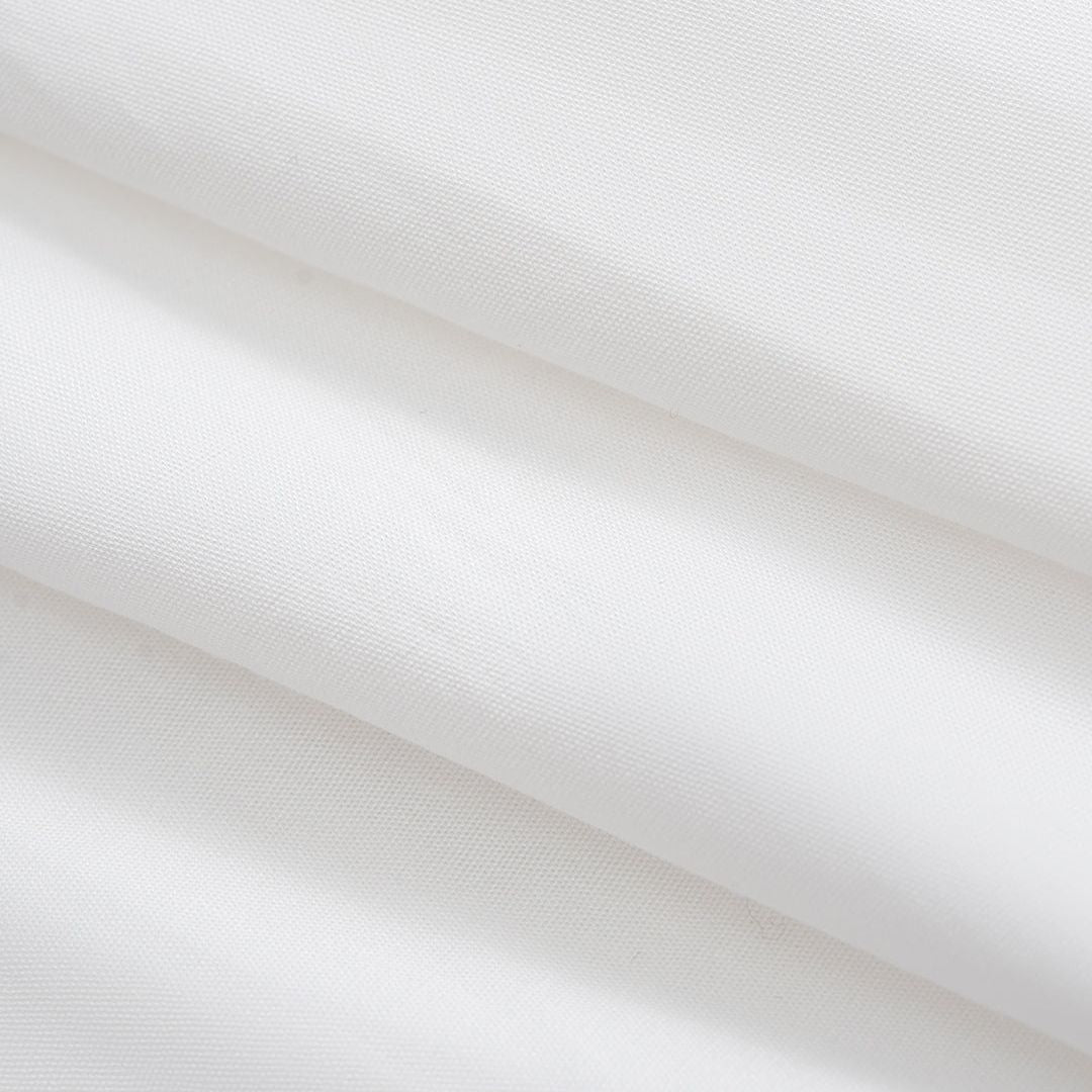 Skjortklänning omlott vit midi med krage ärmlös med rosett i ryggen