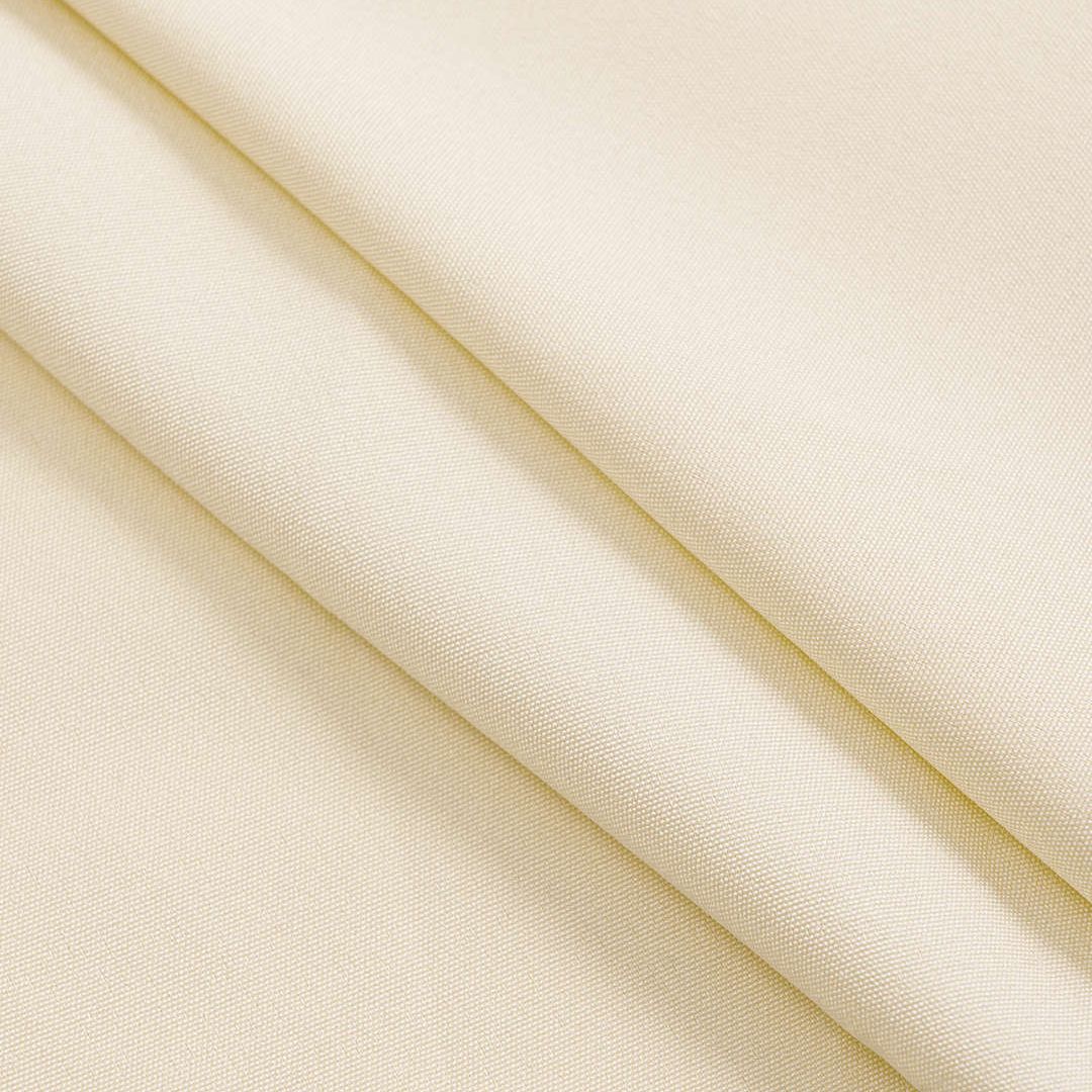 Elegant elfenbensvit topp med figurnära midjeskärning, dekorativa knappar och knytband i ryggen