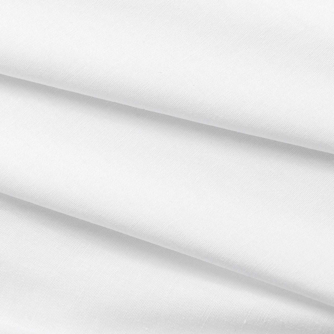 Vit kort skjortblus med hjärtformad kristalldekor och elastisk midja