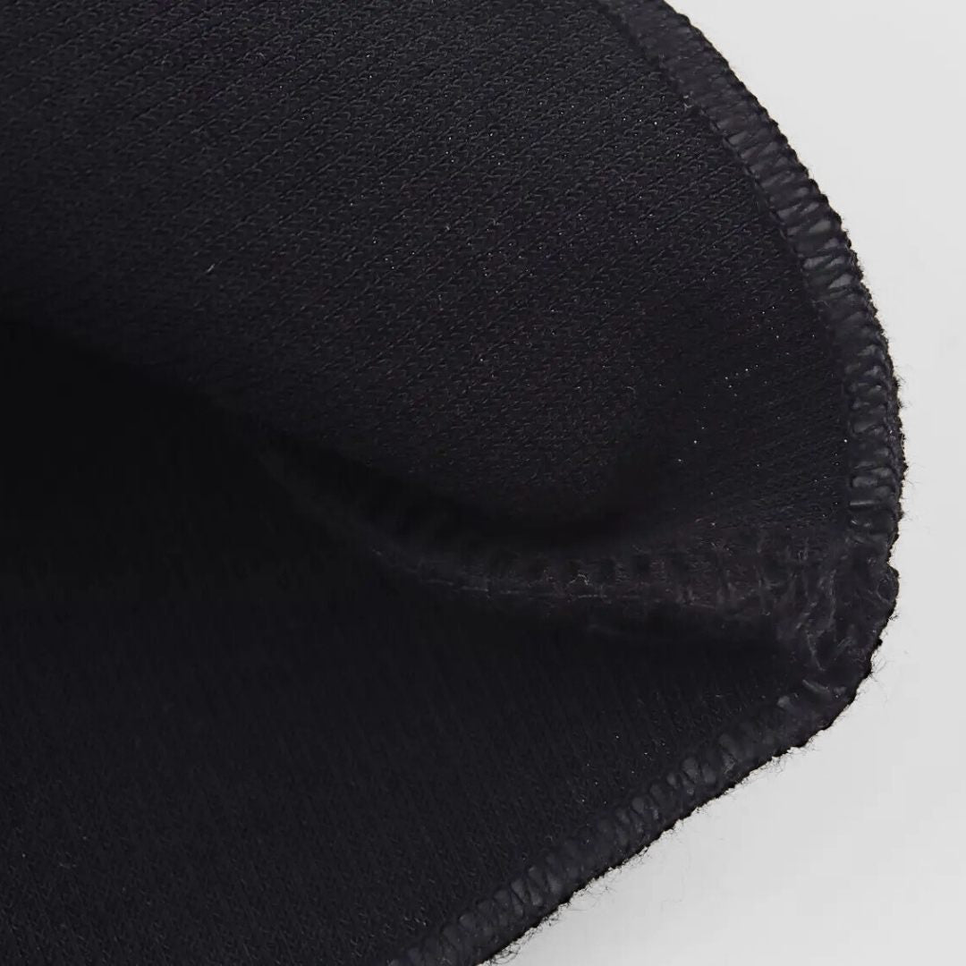 Svart Tvådelat set med halterneck-top och knapprad – skräddade långbyxor